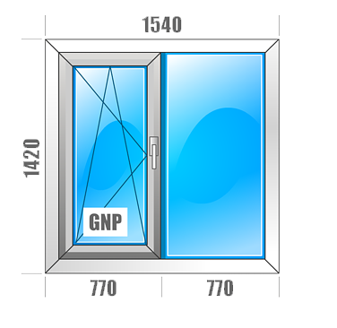 Aluplast IDEAL Plastikiniai langai