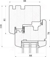  chassis bois, faux cintrage, belgian windows