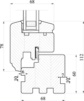  chassis bois, faux cintrage, belgian windows