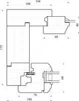  chassis bois, faux cintrage, belgian windows